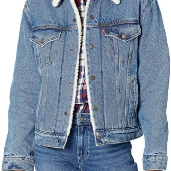 Levi’s sherpa trucker jacket - Picture 4 of 5